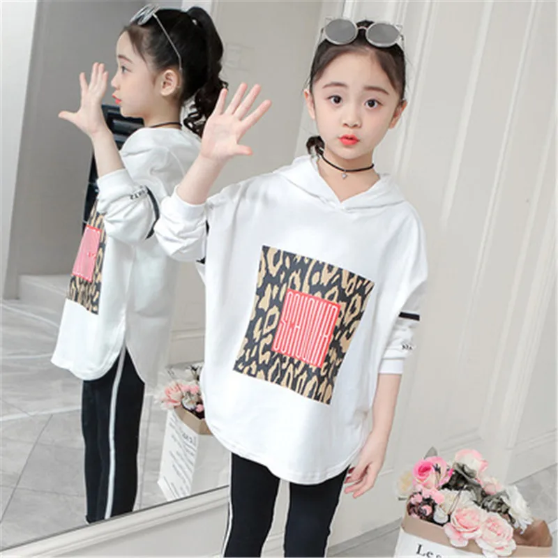 2019 Letter printing Baby Girls Clothes Sets Autumn spring Casual Cotton Children Tracksuit Long sleeve Hoodie + Pants 2Pcs Suit | Детская