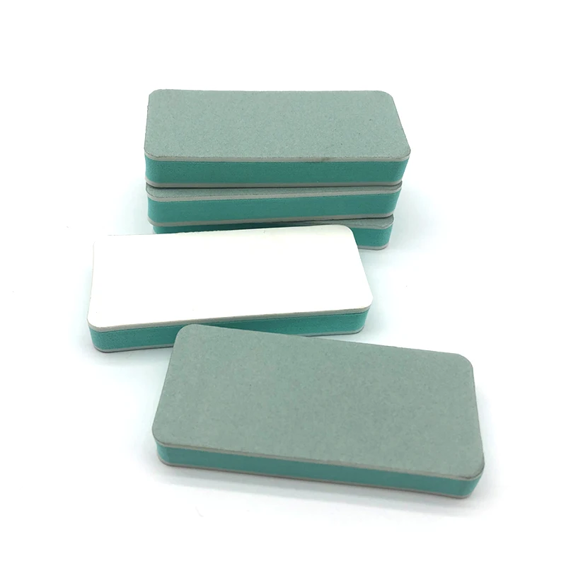 

5pcs Double Sided Nail File Buffer Block Nail Art Tool Manicure Device Tool UV Gel Polisher Green Nail File Polishing Sponge