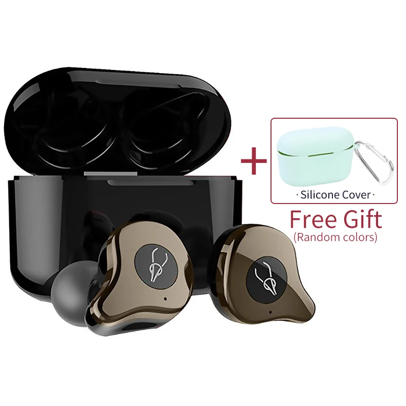 Rock Coffee Sabbat E12 Ultra QCC3020 TWS Bluetooth 5,0 наушники стерео беспроводные наушники-вкладыши шумоподавление Беспроводная зарядка - Цвет: Rock Coffee
