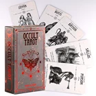 Набор из 78 карт для гадания, оккультное Таро, колода карт для гадания, семейная вечеринка, игральные карты, настольные, соломонная древняя волшебная игрушка-Гримуар