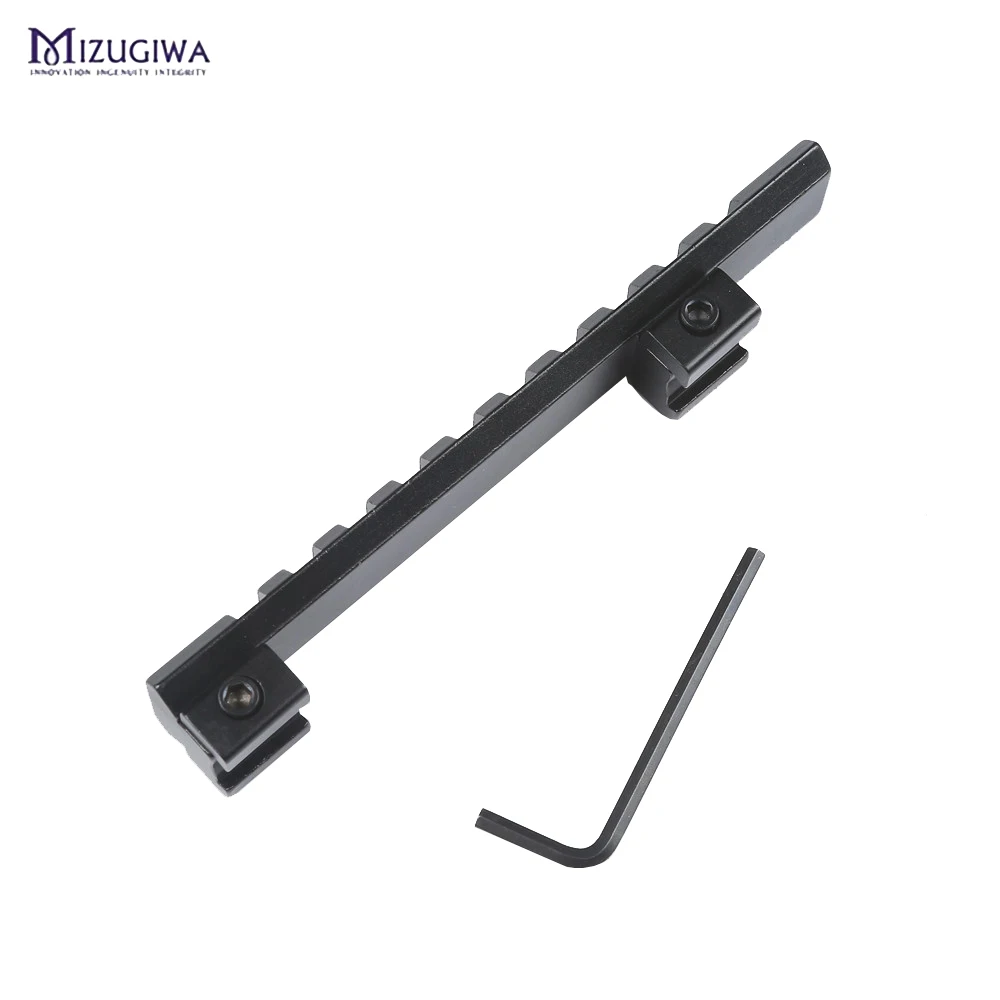 Крепление для прицела от 11 мм до 20 Адаптер Пикатинни Вивер рейка с 10 слотами и