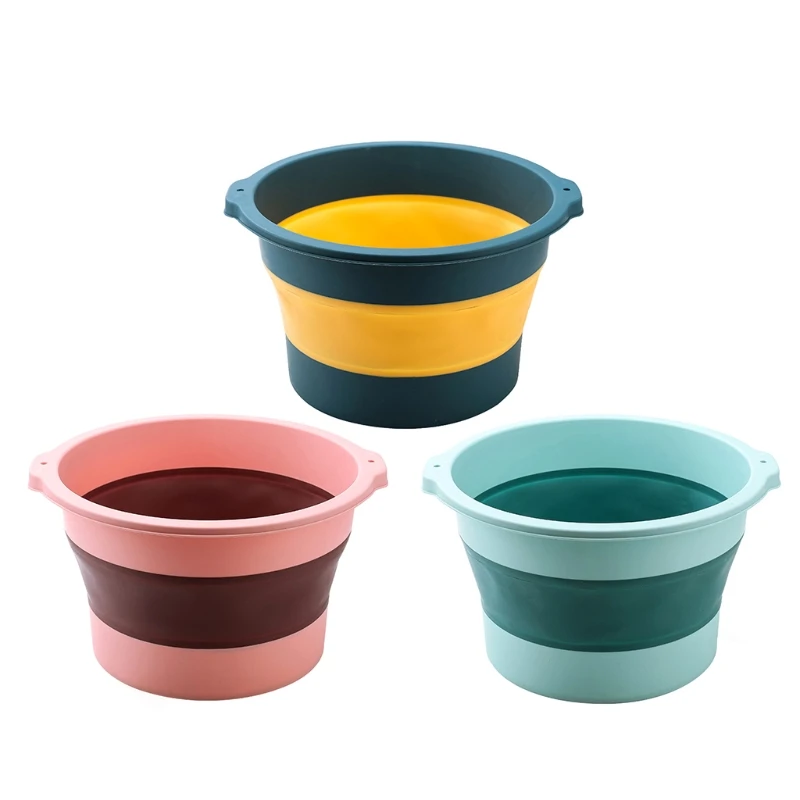 

Foldable Footbath Massager Foot Washing Spa Pedicure Massage Soaking Tub Basin Bucket Stress Relief