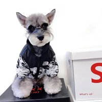 fashion designer pet dog clothes for small dogs clothing french bulldog fashion warm down jackets for yorkies apparel pc1682