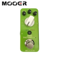 mooer mme2 mod factory mkii multi modulation effect pedal 11 modulation effects tap tempo true bypass full metal shell