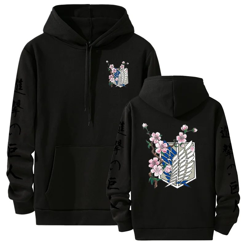 

Men's and Women's Hoodie Printed Sakura Picture Sweatshirt Japanese Necessities Hoodie 2021 Fall/Winter Hot Sale Top