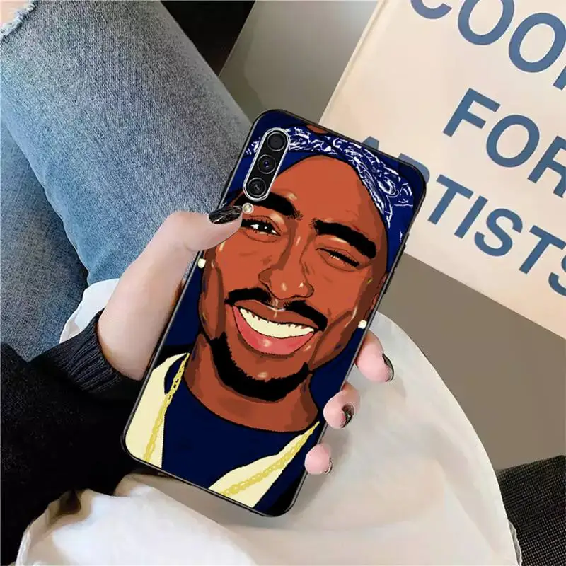 

2pac Tupac Customerhigh quality Phone Case For Samsung galaxy S 9 10 20 A 10 21 30 31 40 50 51 71 s note 20 j 4 2018 plus