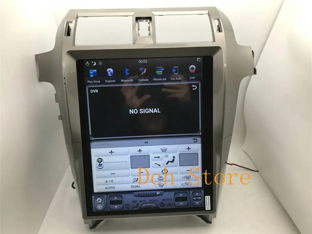 15 дюймов вертикальный Тесла стиль Android 8,1 Авто DVD gps навигация для lexus GX GX400 GX460- PX6 CARPLAY rom радио
