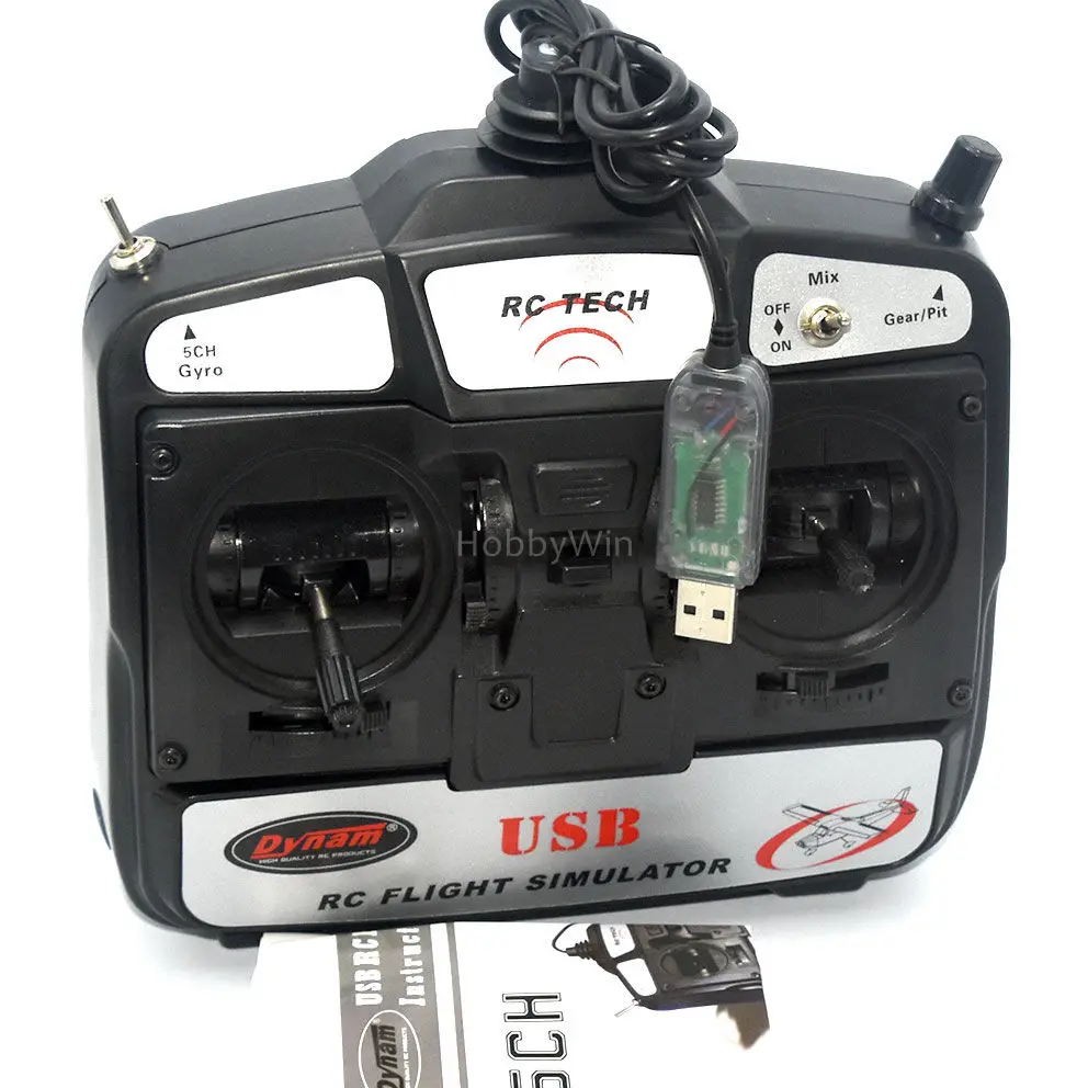 Dynam 6 канальный переходной usb кабель RC авиамодельного симулятора (6CH модель