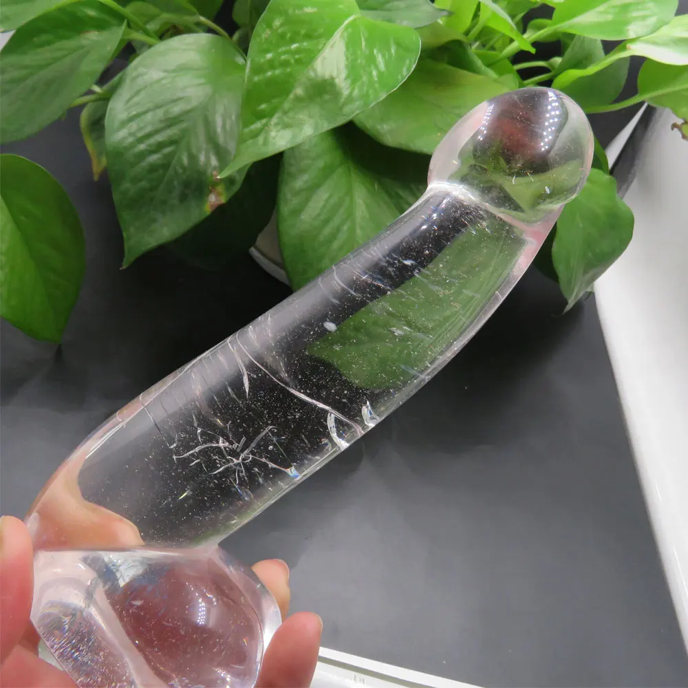 Новинка! 474 г белый опухший камень волшебная палочка для массажа тела 173*70*46 мм