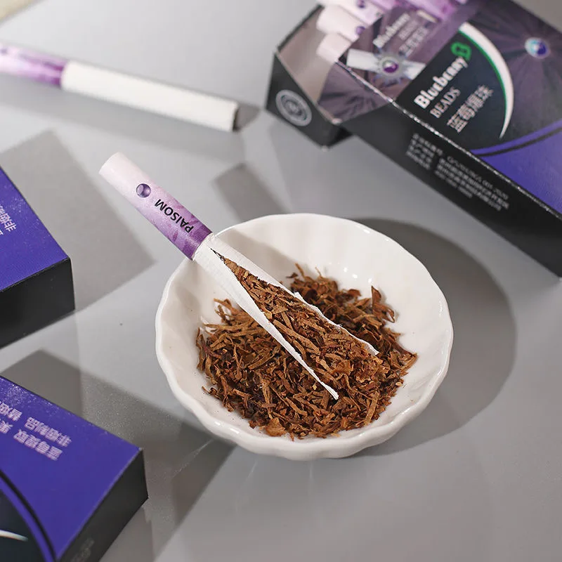 

Tea Smoke New Arrival Blueberry Fruit Flavor Thick Thin Stick Non-tobacco Products No Nicotine Healthy Tea Tobacco