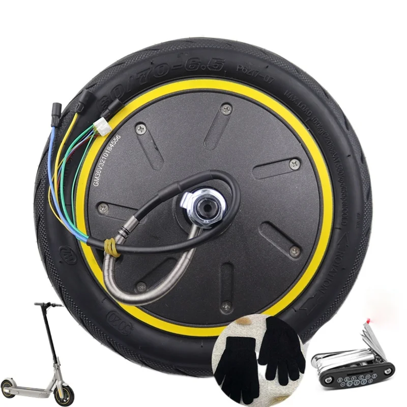 36v 350w Motor Hub With 60/70-6.5 Inner And Outer Vacuum Tire For Xiaomi Ninebot Max G30 Parts