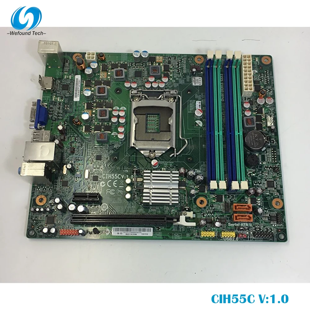 100% Working desktop motherboard for HP CIH55C V:1.0 H55 H320 R608 H310 H55H-LD System Board Fully Tested | Компьютеры и офис