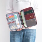 Большой вместительный дорожный кошелек, Обложка для документов, паспорта, кошелек, органайзер, сумка, многофункциональная кредитная карта, упаковка, держатель для ID карт