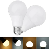 e27 5w 7w 9w 12w 15w warm white pure white non dimmable no flicker led globe light bulb ac85 265v
