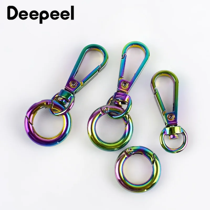 Deepeel хомут с круглым воротником для мальчиков и девочек сумки металлическими