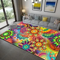3d colorful geometric abstract living room carpet bedroom kitchen bathroom non slip waterproof floor mat