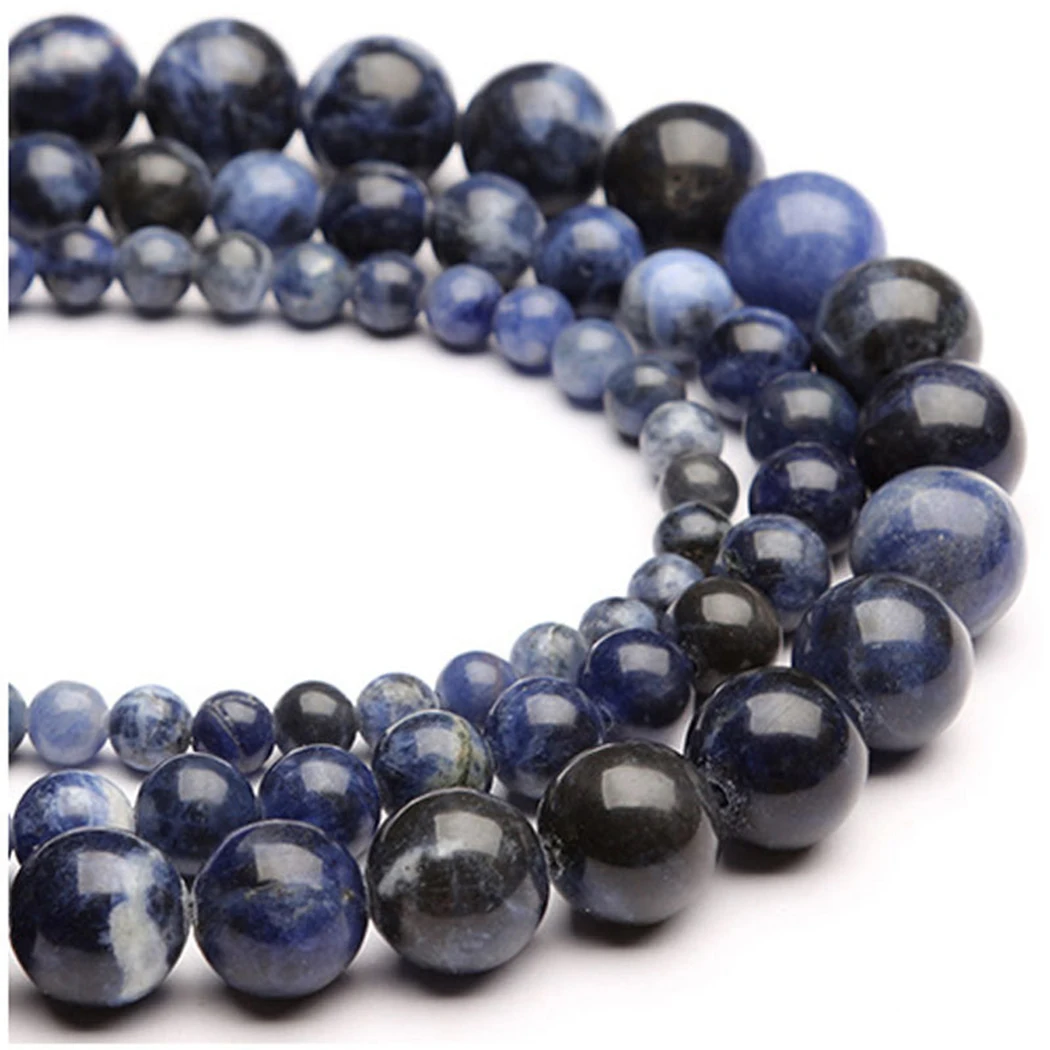 Натуральный кальдалит 4-12 мм круглые бусины из драгоценного камня для