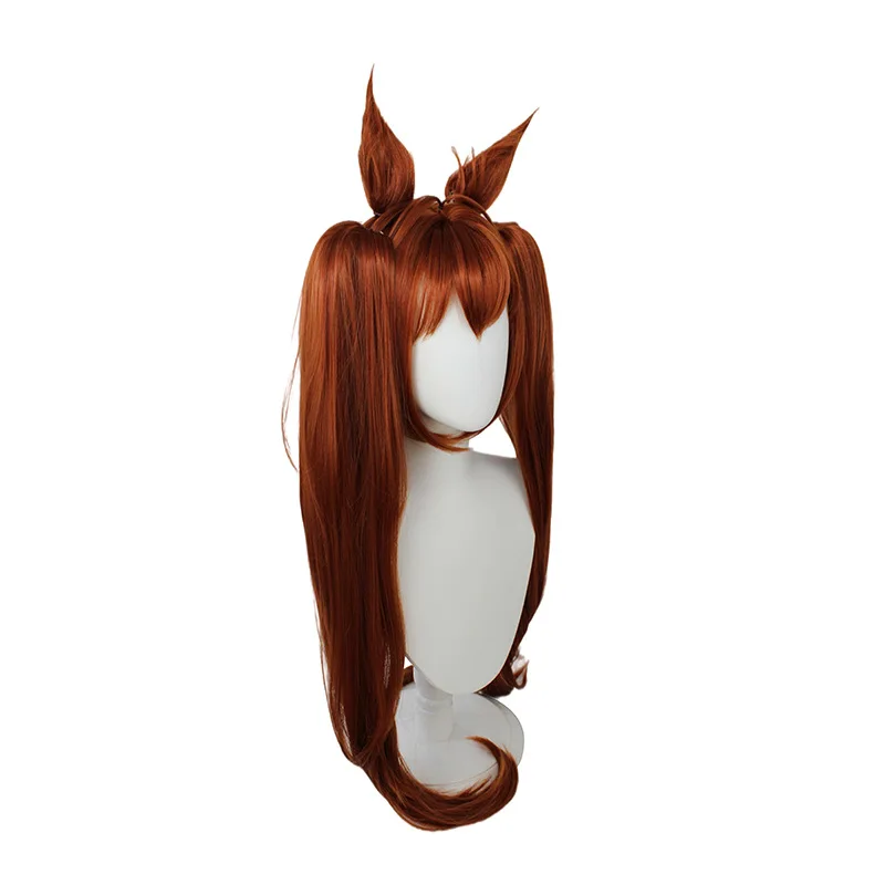 

Pretty Derby character wig pretty Derby Dahe Chiji yellow brown modeling cos animation long wig