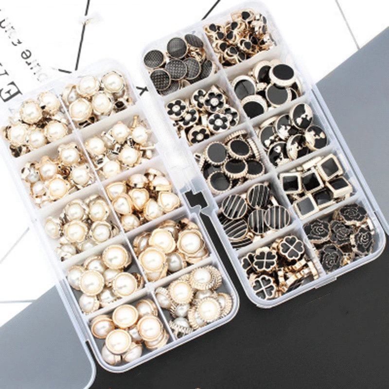 100 шт. модные круглые маленькие украшения для одежды жемчужные пуговицы рубашка