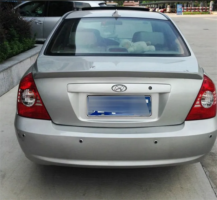 Спойлер для HYUNDAI Elantra 2003-2007 спойлер из высококачественного АБС-материала заднего