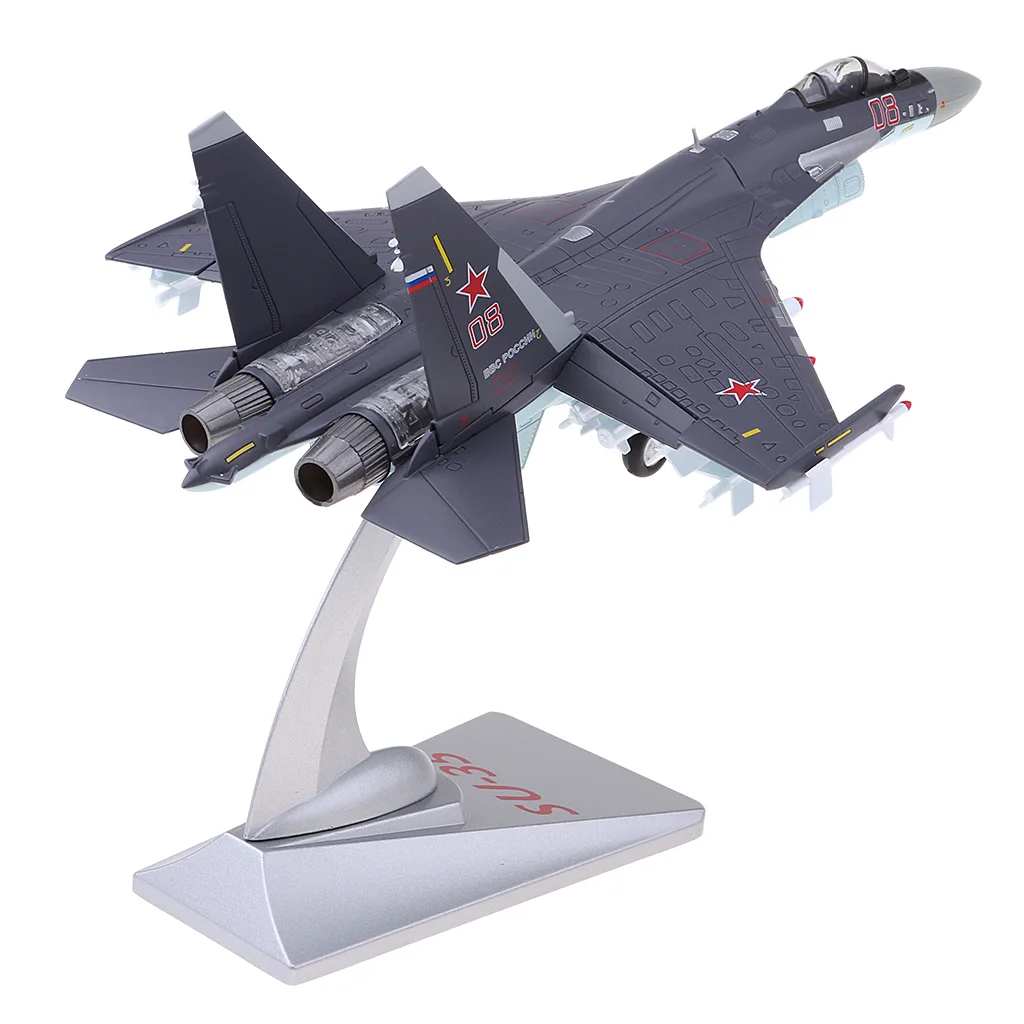 

1/72 Scale SU-35 Fighter Model Diecast Model Military Aircraft Airplane Toy