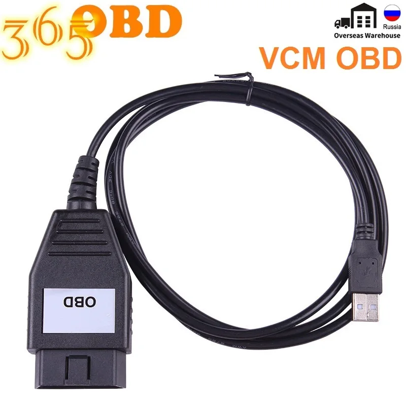 10 шт./лот для Фоком usb кабель OBD2 сканер Ford VCM OBD Mazda диагностический