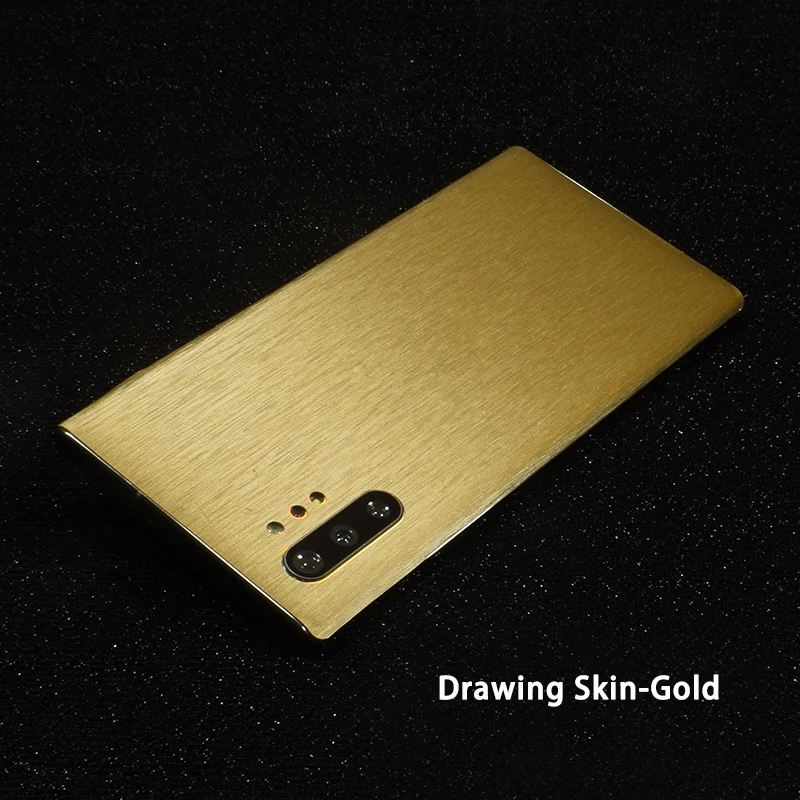 3D углеродное волокно/кожа/дерево скины Телефон задняя наклейка для SAMSUNG Galaxy Note 10 Plus Note 10 A60 A80 Прозрачный матовый стикер