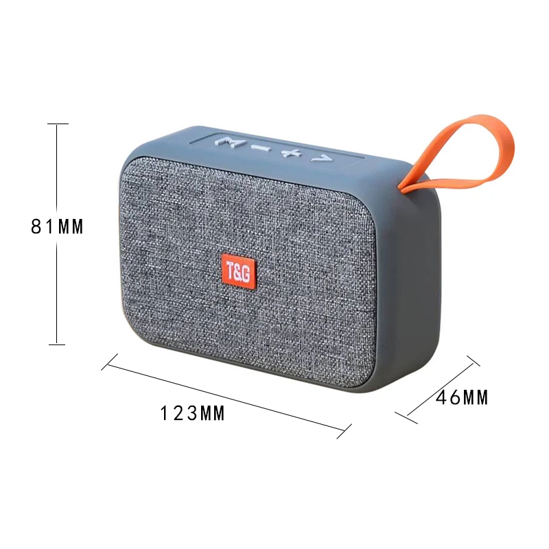 

PortableBluetooth-compatibleSpeaker Wireless Bass MINI Soundbar Outdoor Indoor HIFI Subwoofer Support TF Card FM Radio Aux