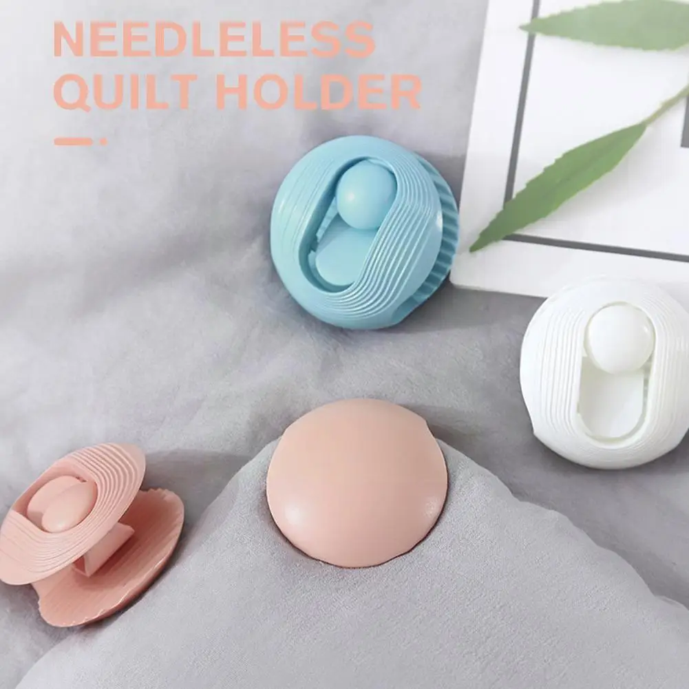

1Pc Non-slip Quilt Clip Holder Bedspread Quilt Non-slip Duvet Cover Clip Plastic Non-slip Clip For Clothing Accessories Blanket