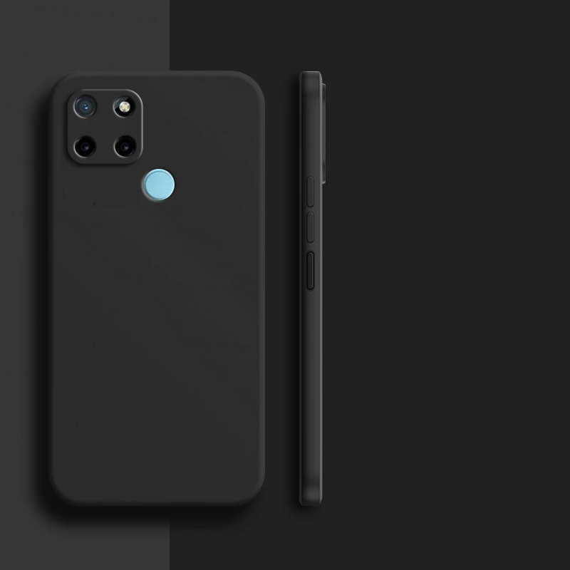 for realme c21y case realme c12 c15 c21y c25 c25s c25y c35 cover shockproof soft tpu liquid silicone phone back case realme c21y free global shipping