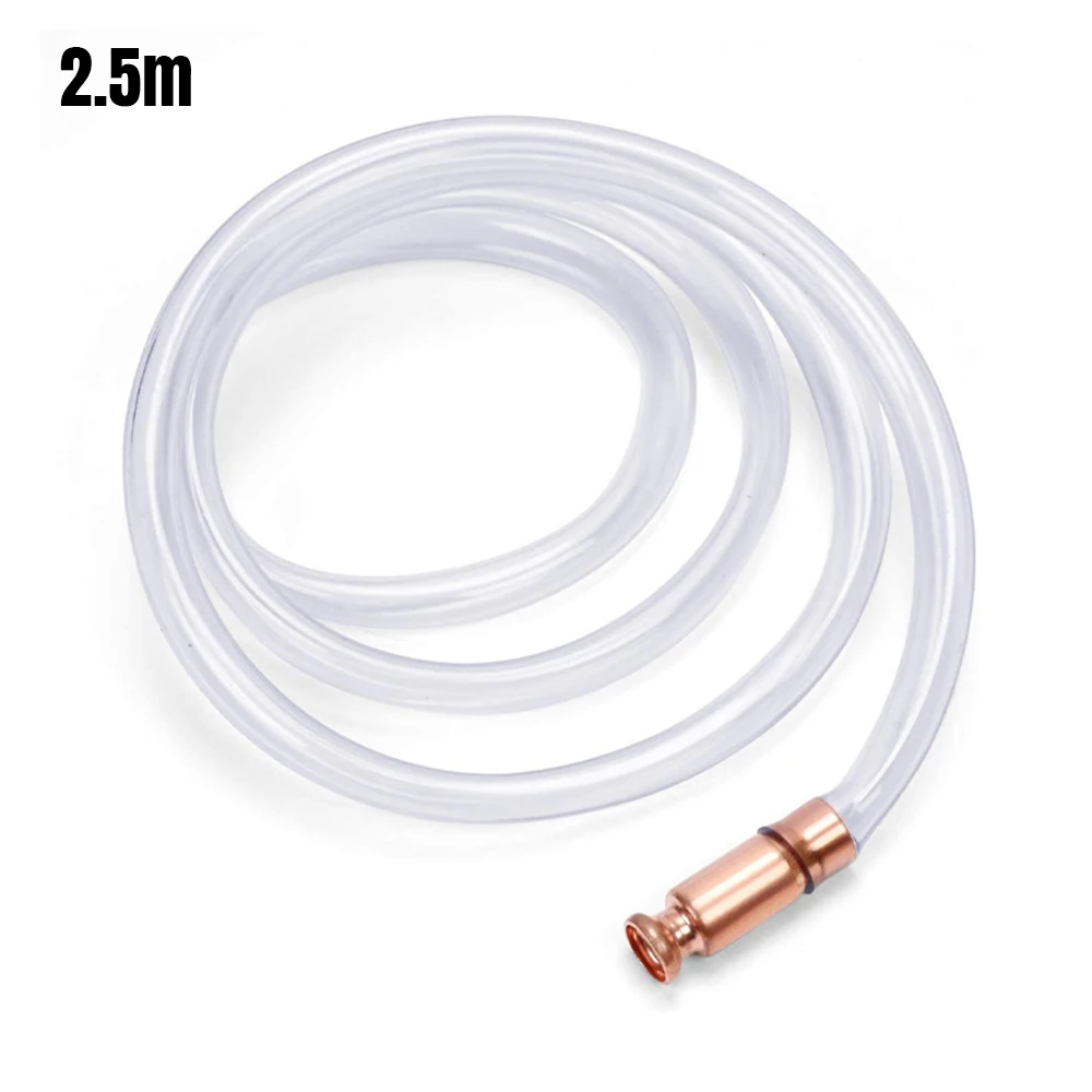 

Gas Siphon Hose Pump PVC Tube Siphon For Gasoline Water Transfer Self Priming Hose Manual Gasoline Pumping Tool 2.5/1.8m