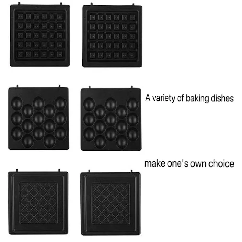 

Electric sandwich waffle, egg, doughnut, breakfast machine, Bread Press, 220 V, multi-function, portable and delicious