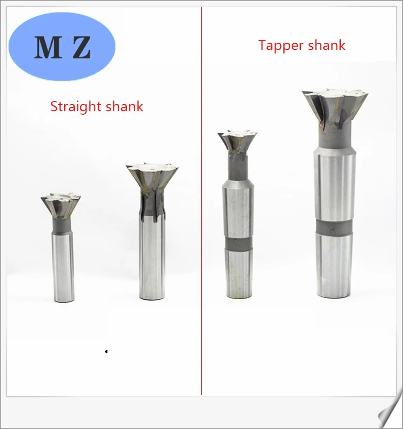 Фреза с прямым хвостовиком и ласточкиным 45/55/60 градусов 16 мм-30 мм для станков ЧПУ |