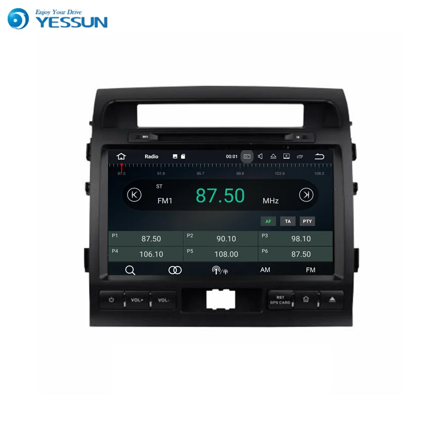 Радио YESSUN Android автомобильный плеер для TOYOTA LAND CRUISER LC200 2007 ~ 2015 стерео радио
