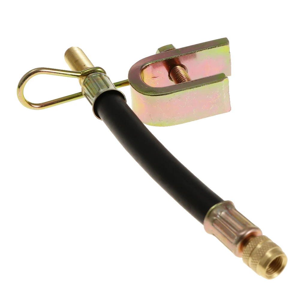 

Car Truck Flexible Rubber Wheel Tire Valve Extension Adaptor 140mm with Clip