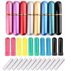 8 комплектов, алюминиевыйполипропиленовый ингалятор без бисфенола А, чехол для эфирных масел, ингаляторы для ароматерапии, палочки с хлопковыми фитилями