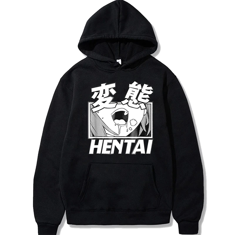 

Ahegao Hentai Cartoon Unisex Anime Hoodies Sweatshirt Men Women Oversized Pullover Casual Harajuku Streetwear Hoodies