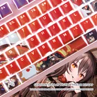 104 оригинальные клавиши god HU TAO аниме клавиши красивая девушка PBT сублимационная механическая клавиатура светильник пропускающая клавиши Anne Pro