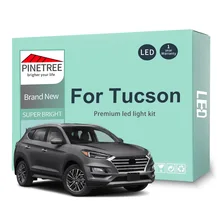 Led Interior Light Kit For Hyundai Tucson 2004-2015 2016 2017 2018 2019 2020 2021 LED Bulbs Dome Map Reading Canbus