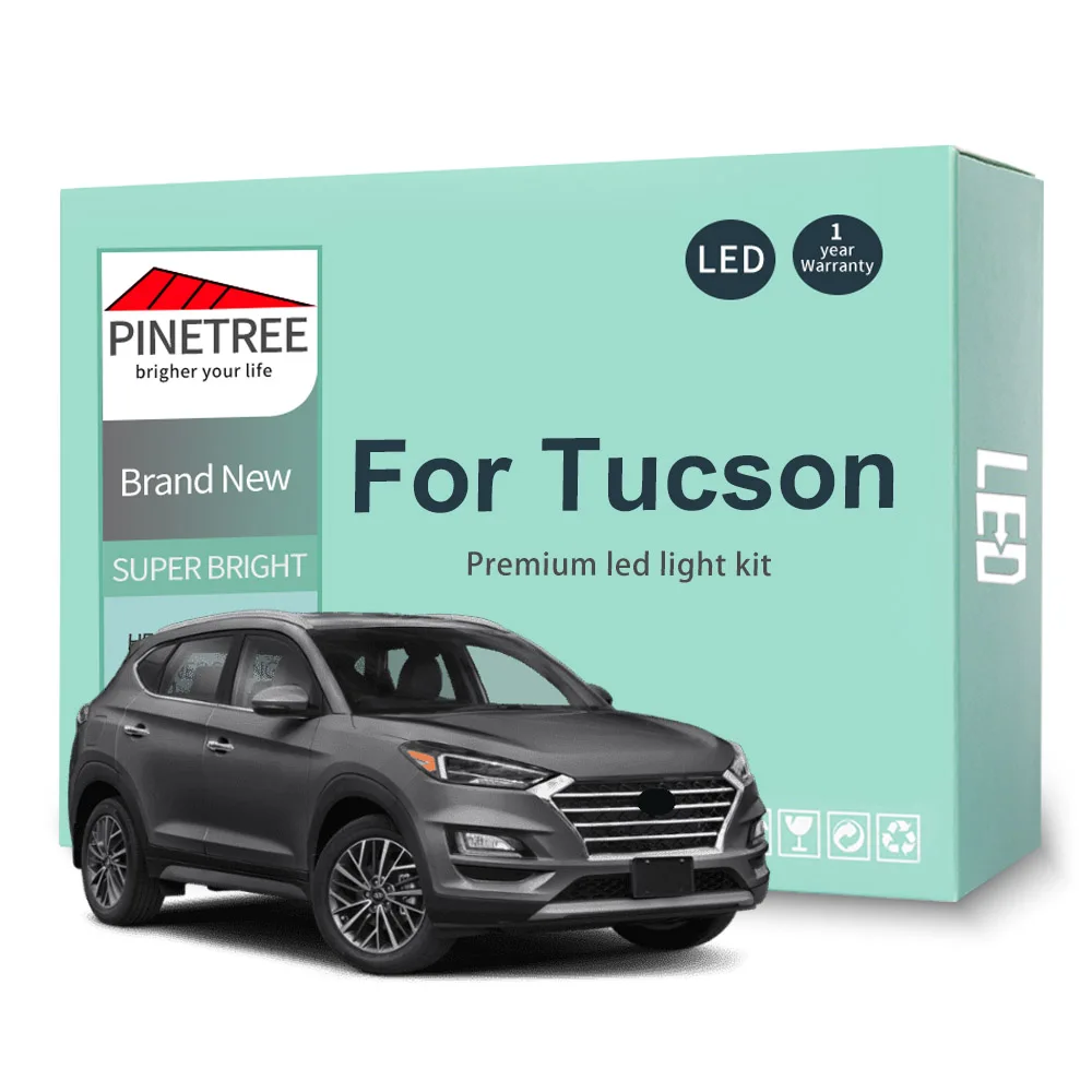 Комплект светодиодного светильник для Hyundai Tucson 2004-2015 2016 2017 2018 2019 2020 2021