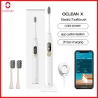 Глобальная версия Oclean X Sonic электрическая зубная щетка для взрослых Водонепроницаемая ультра звуковая Автоматическая быстрая зарядка зубная щетка