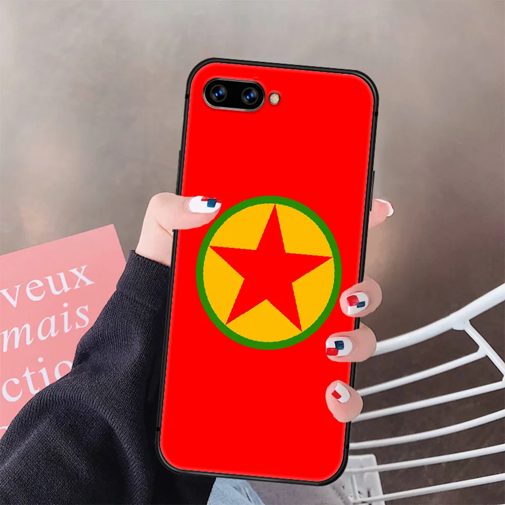 

Kurdistan Flag Phone Case Cover Hull For HUAWEI Honor 8 8c 8a 8x 9 9a 9x V10 MATE 10 20 I Lite Pro black Hoesjes Pretty
