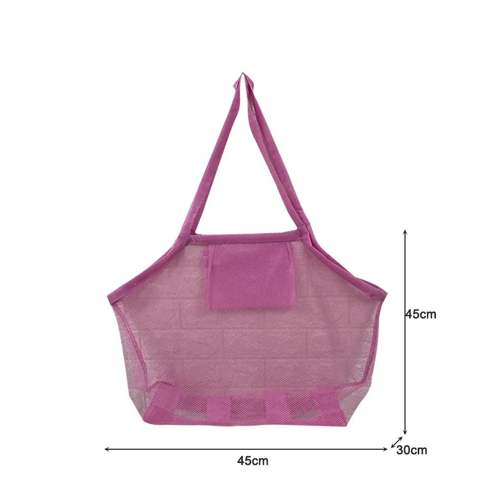 

Portable Mesh Bag Kids Beach Toys Clothes Towel Package Juguetes Playa Bag Baby Toy Storage Package