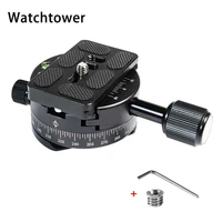 panorama camera quick release clamp 360 degree rotation shooting tripod mount adapter with conversion screw for dslr arca