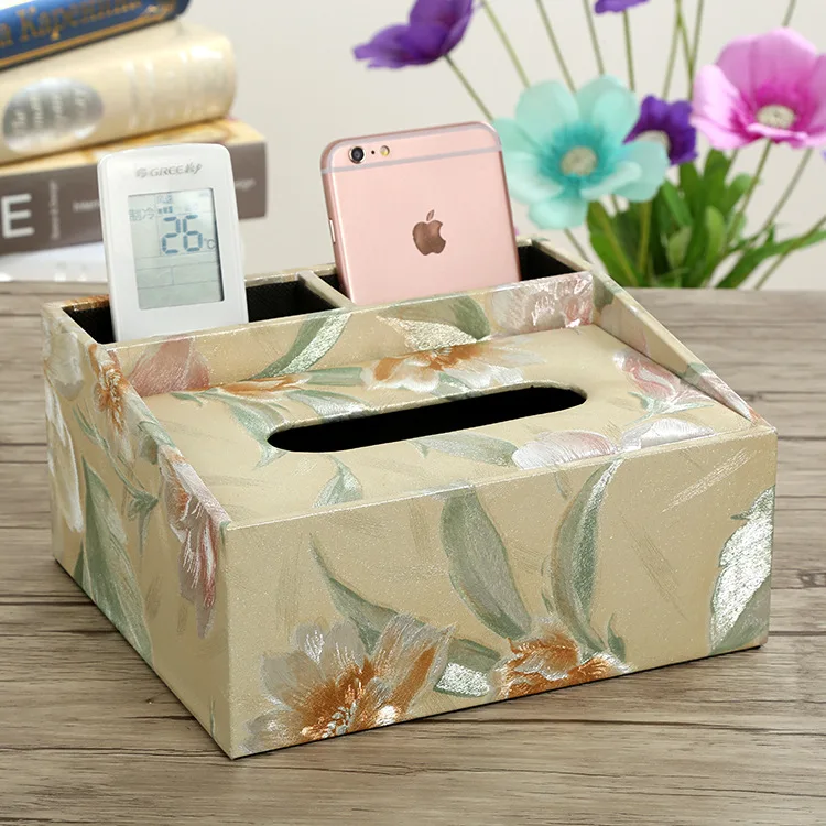 Коробка для салфеток Европейский многофункциональный домашний креативный узор