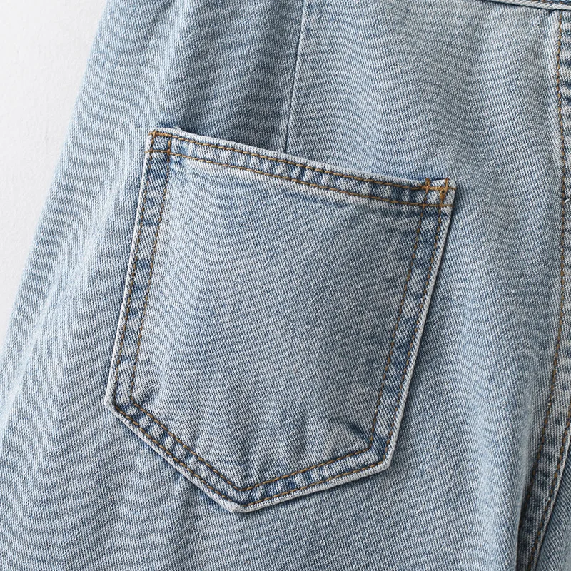 

Plus Size XL-4XL Women's Straight Long Jeans Casual Long Denim Pants