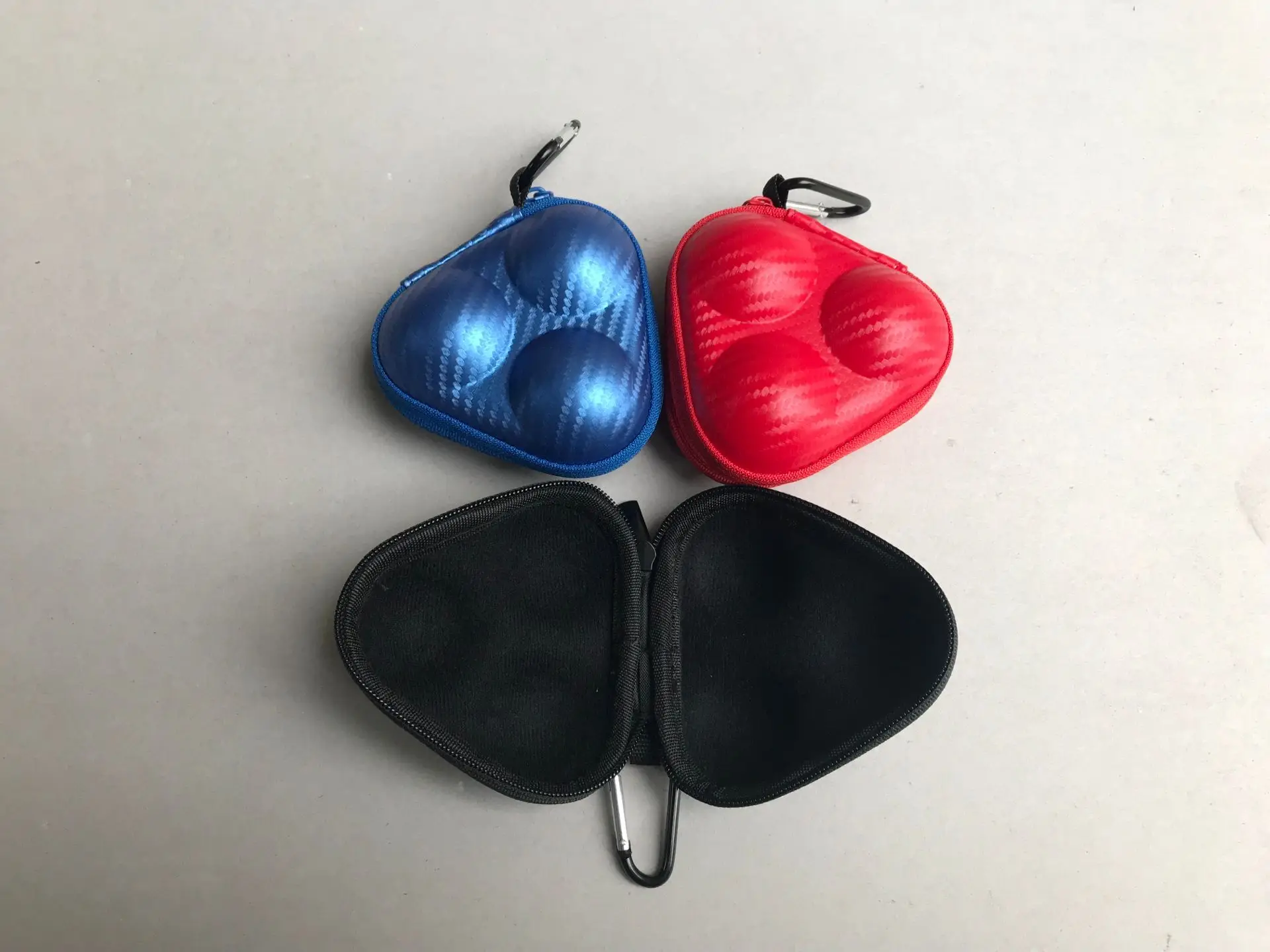 1 жесткий пластиковый чехол для хранения с цепочкой ключей переносной футляр