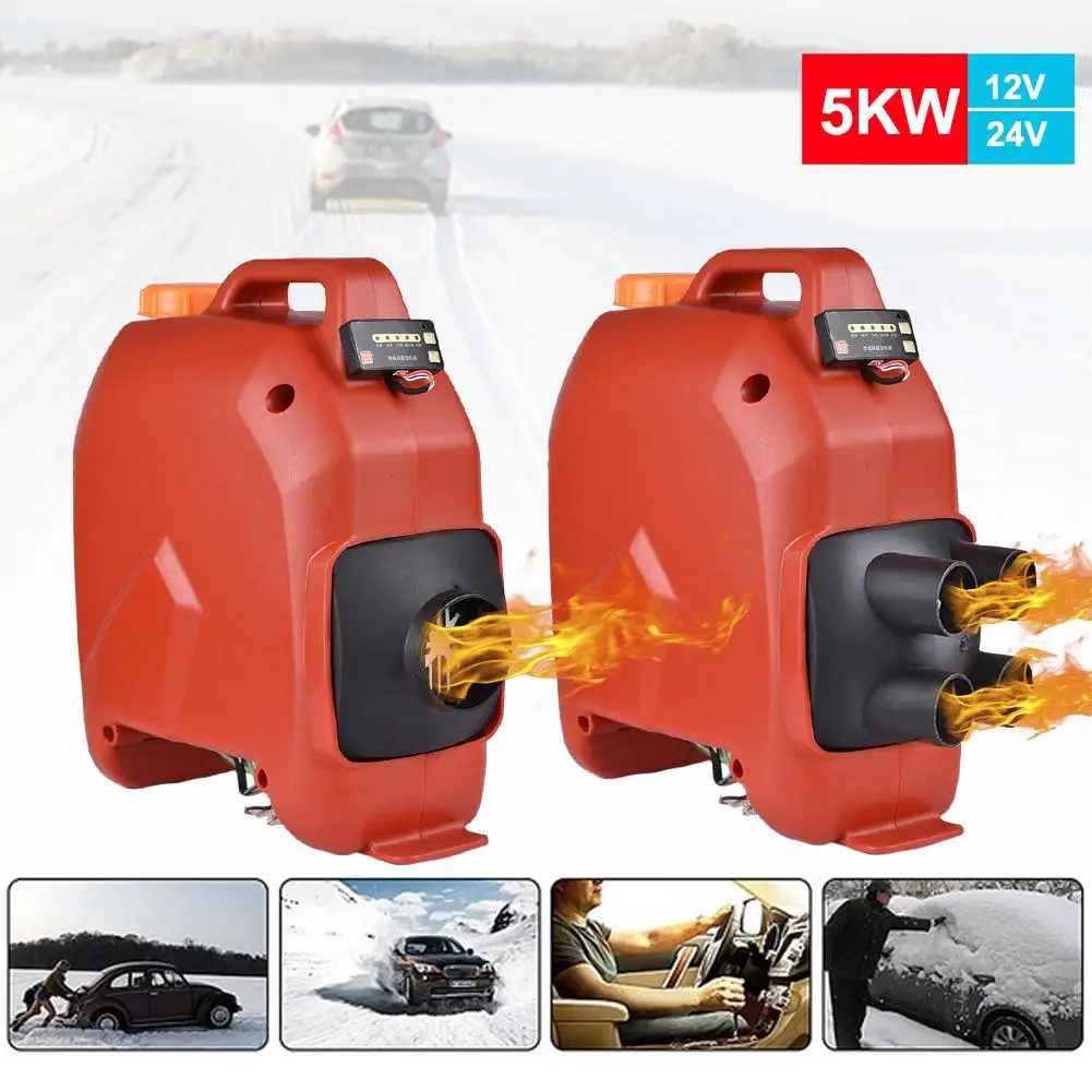 Автомобильный обогреватель 5 кВт 12V24V 1-4 отверстия парковочный воздушный