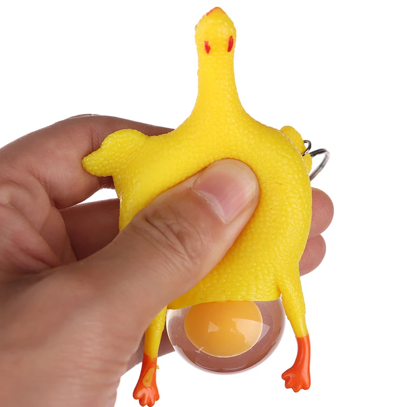 Сжимаемая игрушка-сюрприз 1 шт. сжимаемые игрушки-антистресс куриные и яйца