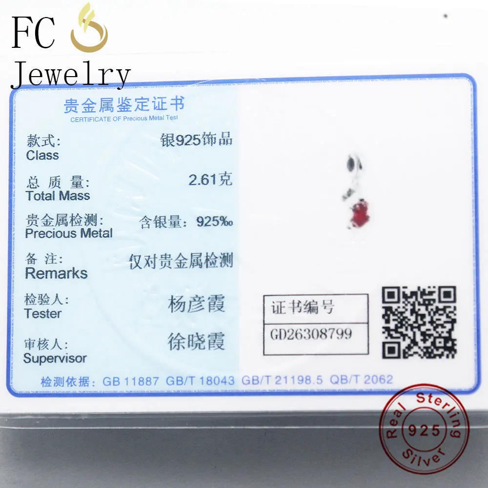FC Jewelry 925 Sterling Silver Shoes Dangle Beads Fit Original Brand Charms Bracelet Bangles Berloque Necklace Pendants DIY | Украшения и